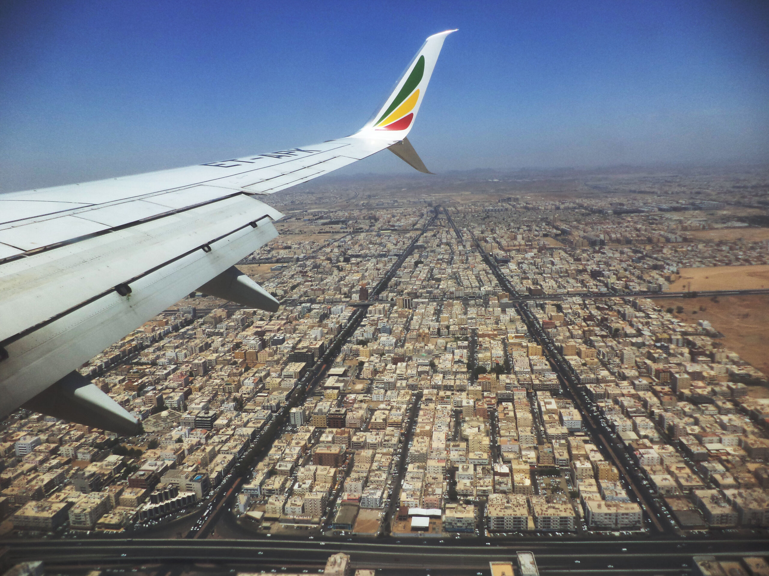 Penerbangan luar negeri.