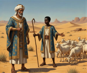 Budak Hitam Nasehati Tuannya dengan Daging Kambing