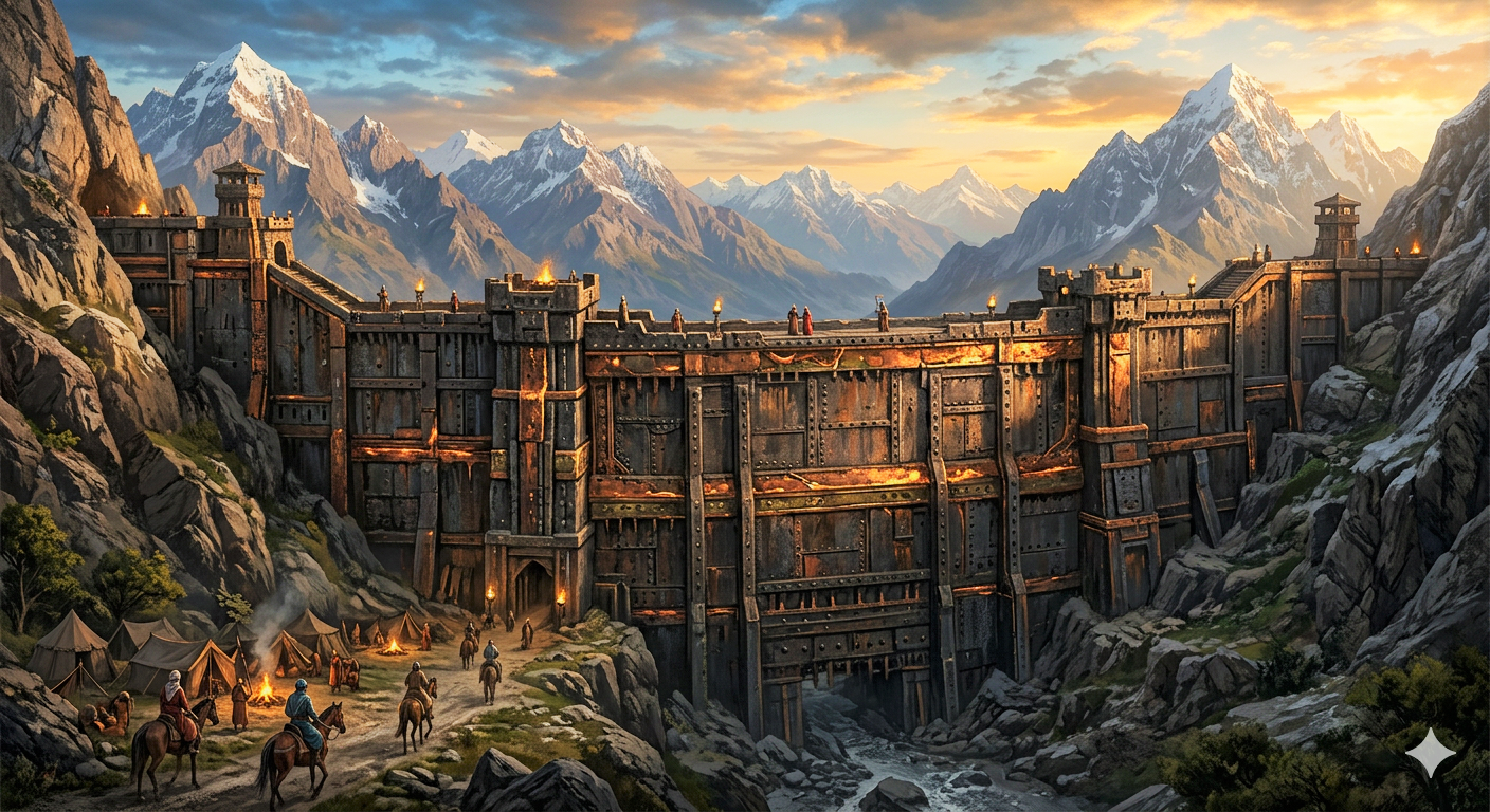 Dinding Dzulqarnain tinggi