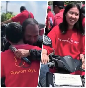 Keren, Pemilik Restoran Bagikan 29 Karyawan THR Motor