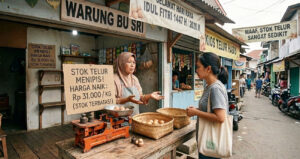 Telur Ayam Langka di Lampung, Warga Cari di Warung Pelosok