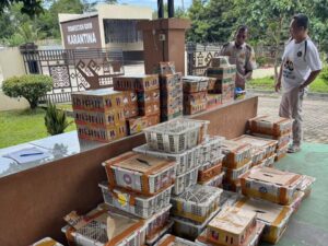 Pengiriman 1.320 Burung Asal Jambi Digagalkan di Bakauheni