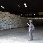 Gudang pupuk di Lampung