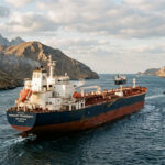 Kapal tanker minyak.