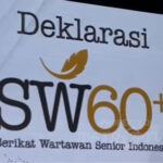 Wartawan Senior 60 tahun ke atas.