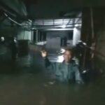 Banjir di Kota Bandar Lampung.