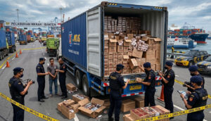 8,2 Juta Batang Rokok Ilegal Gagal Dipasarkan ke Sumatra
