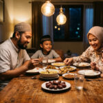 Sahur keluarga.