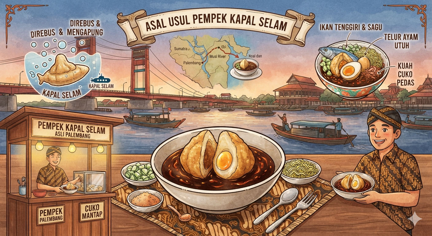 Pempek Kapal Selam.